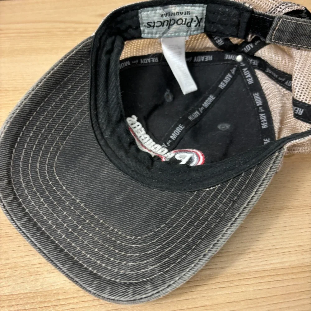 Producers Hybrids Hat Cap Strap Back Gray Farming Seed One Size‎ Adjustable